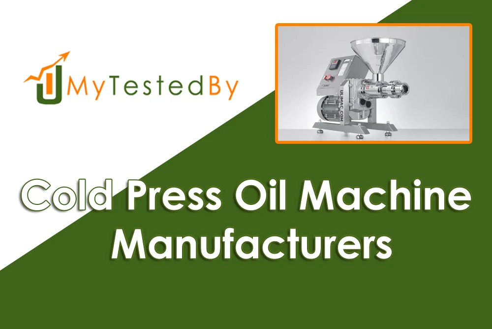 Cold Press Oil Machine Manufacturers