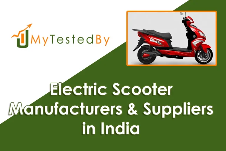 Electric Scooter Manufacturers & Suppliers in India