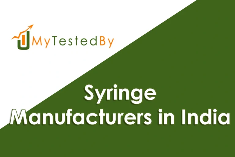 Best Syringe Manufacturers in India [Top Manufacturers]